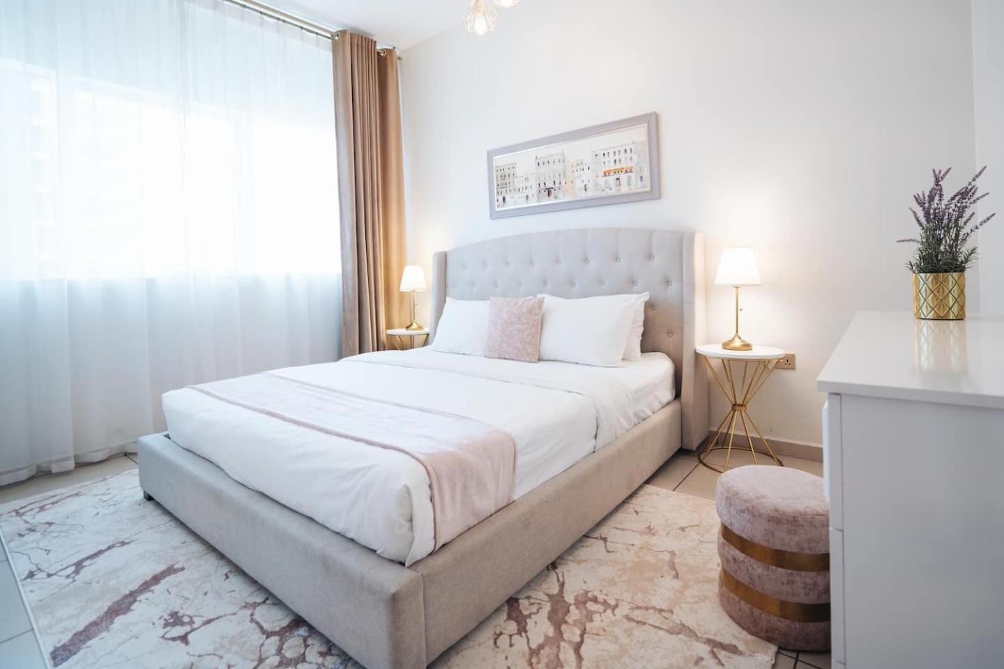 Charming Warm Suite With Amazing Views Of The City Dubái Exterior foto