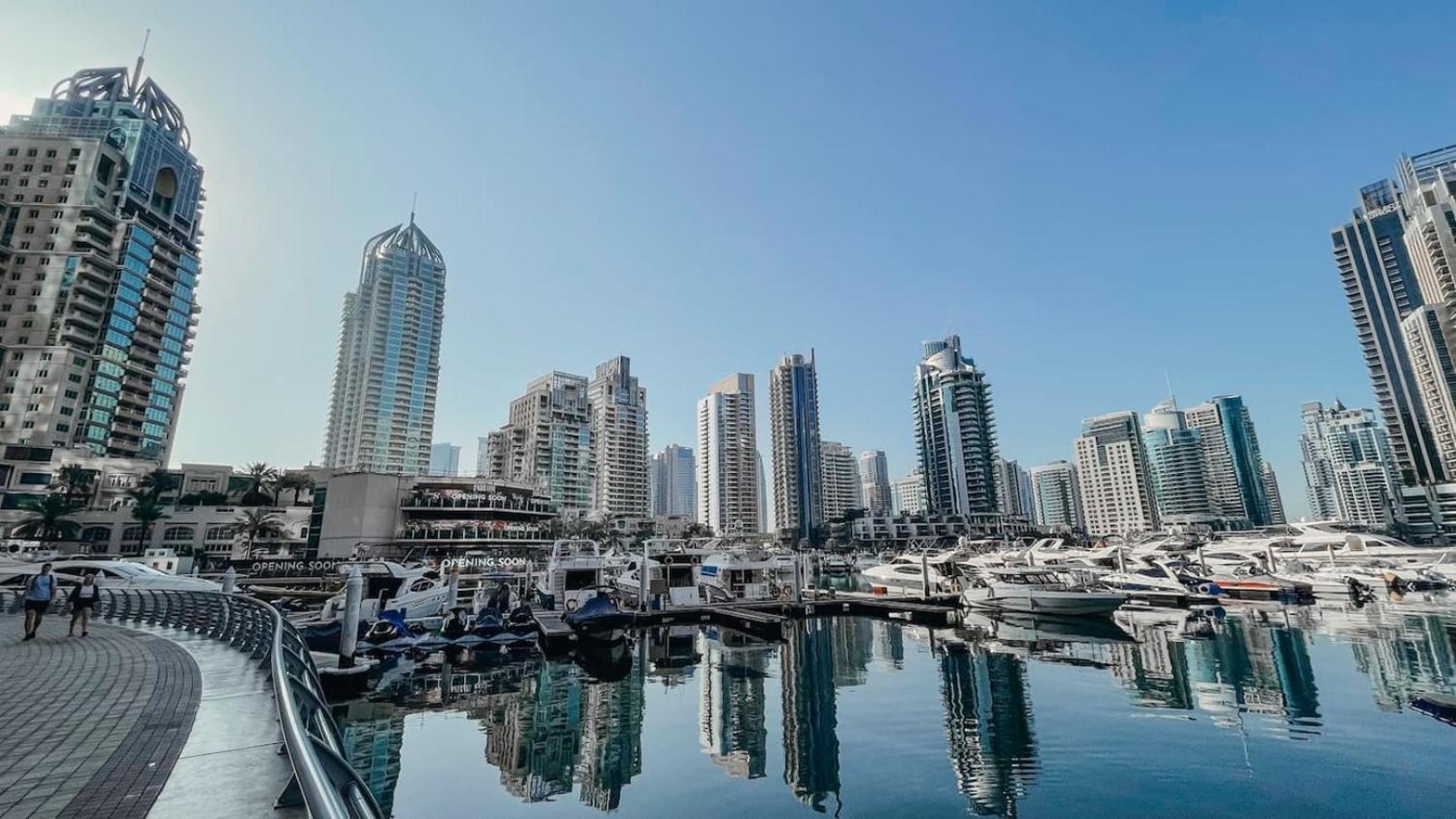 Charming Warm Suite With Amazing Views Of The City Dubái Exterior foto