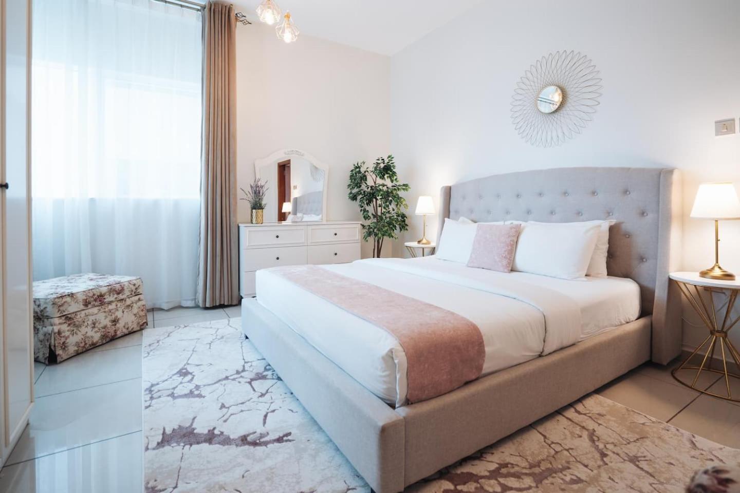 Charming Warm Suite With Amazing Views Of The City Dubái Exterior foto