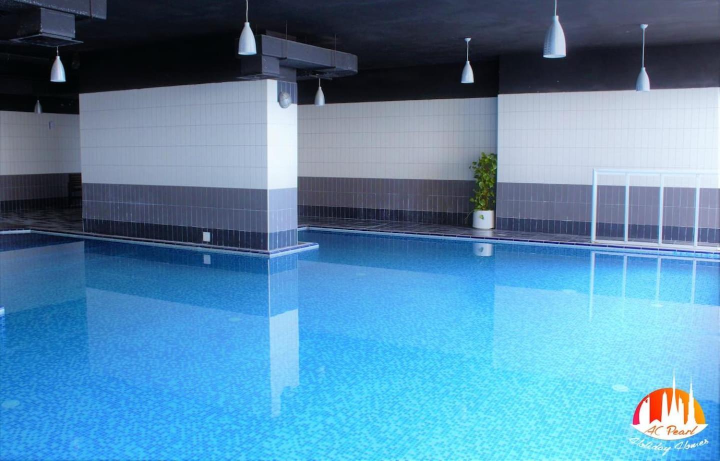 Charming Warm Suite With Amazing Views Of The City Dubái Exterior foto