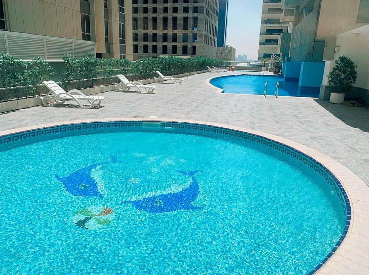 Charming Warm Suite With Amazing Views Of The City Dubái Exterior foto