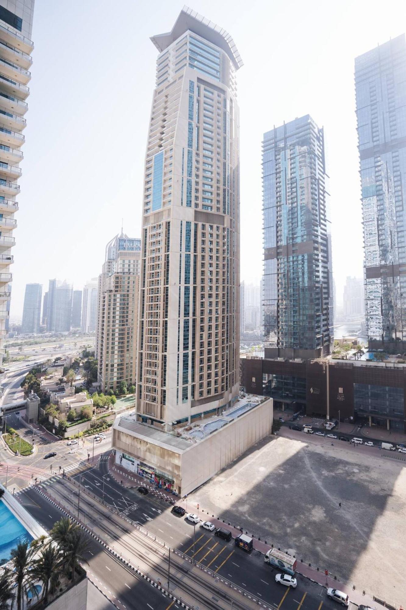 Charming Warm Suite With Amazing Views Of The City Dubái Exterior foto